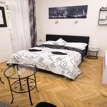 Black & White Apartment Prague By Wenceslas Square And Muzeum Praga Exterior foto