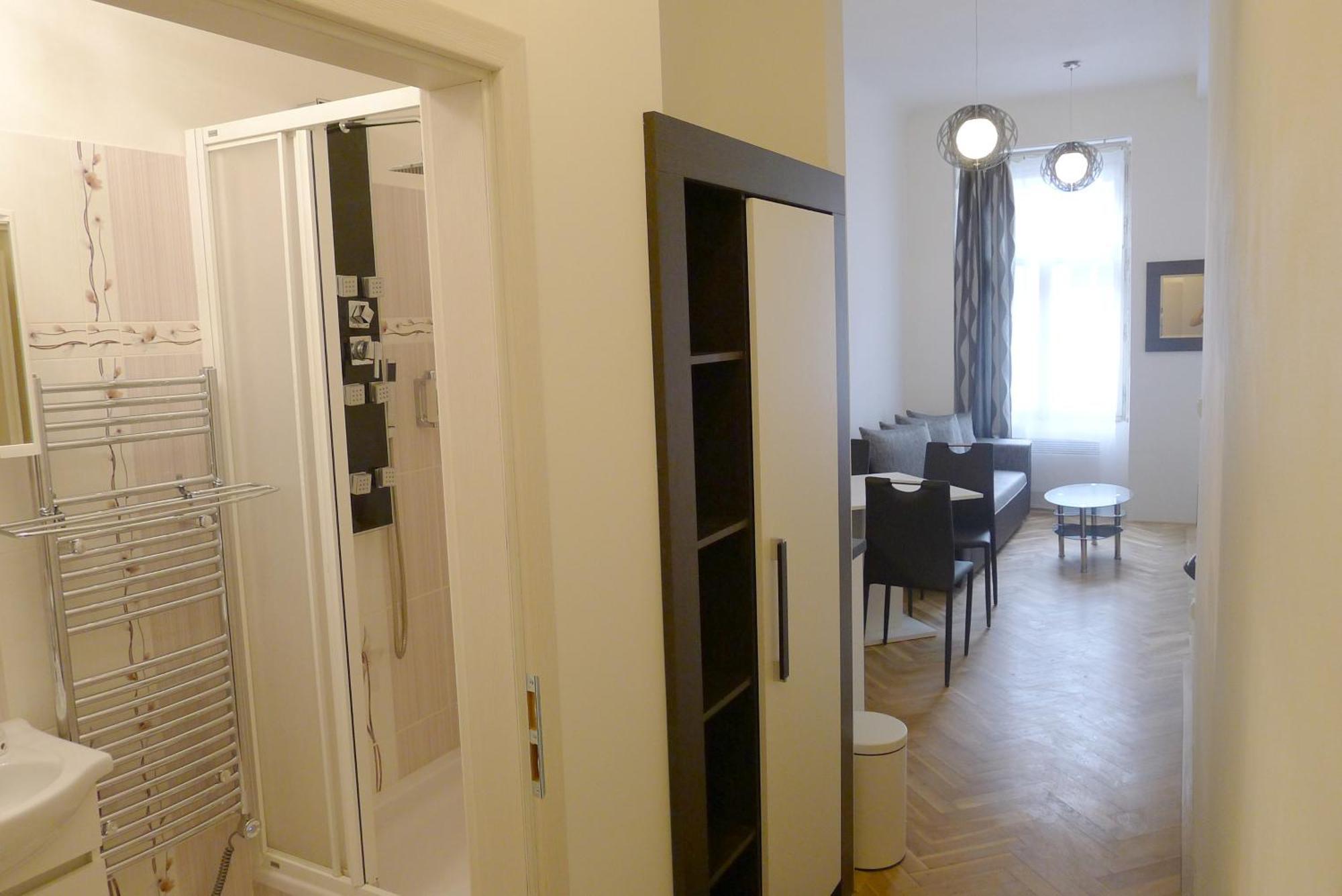 Black & White Apartment Prague By Wenceslas Square And Muzeum Praga Exterior foto