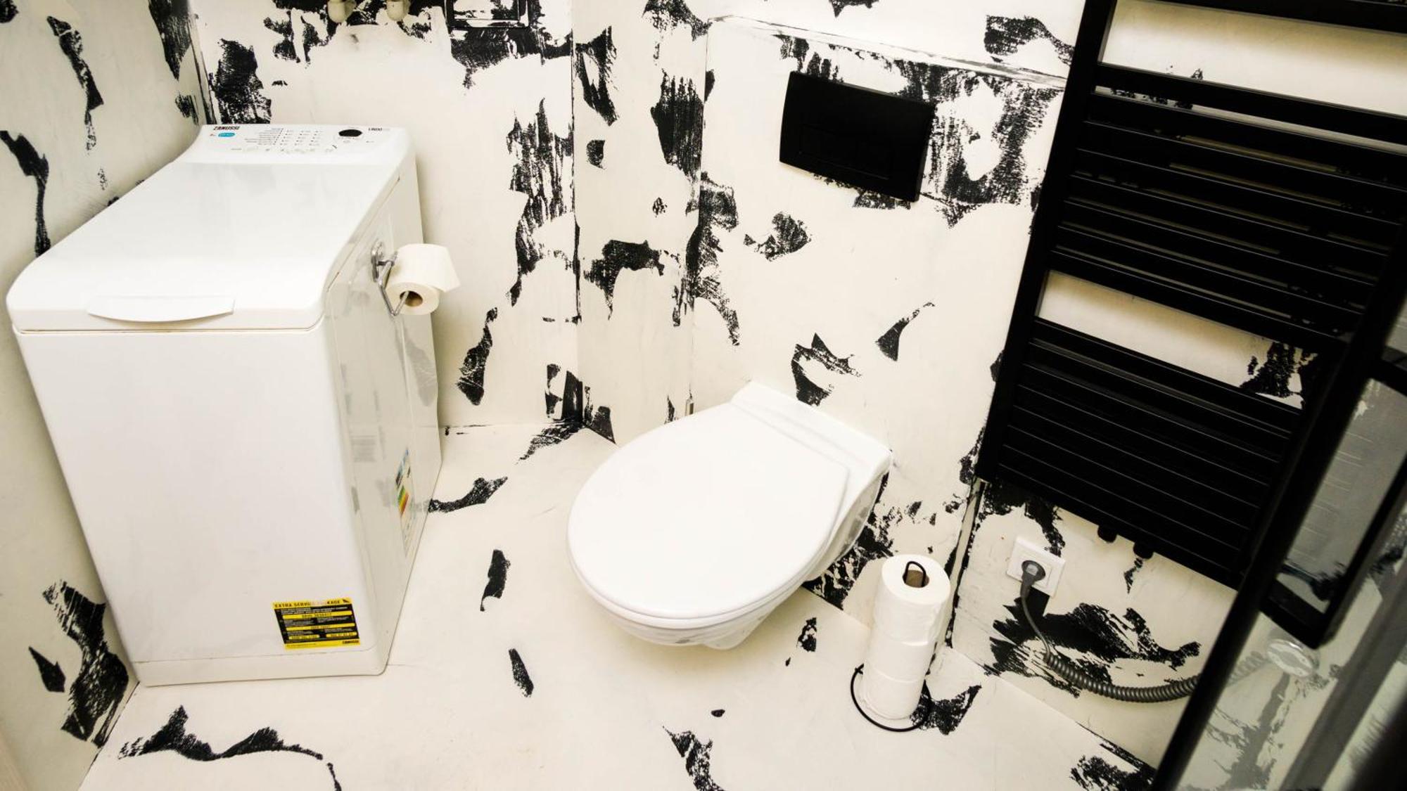 Black & White Apartment Prague By Wenceslas Square And Muzeum Praga Exterior foto